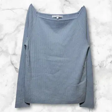 언타이틀 리브 니트 라이트 블루 데콜테 2