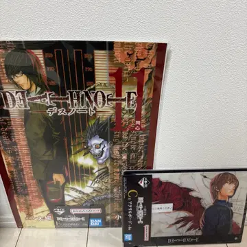 제일복권 DEATH NOTE 데스노트 아크릴 보드와 클리어 포스터
