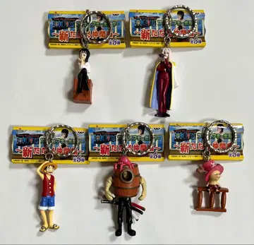 원피스 피규어 키링 새로운 동료편 루피 조로 초파