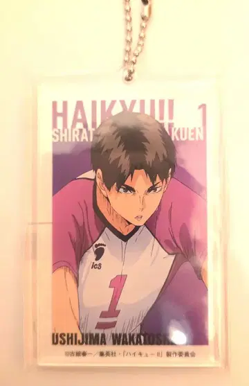 baseyard tokyo 하이큐!! 아크릴 빅 택 우시지마 와카토시