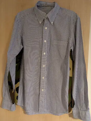 SOPHNET. 스트라이프 카모플라쥬 셔츠 M