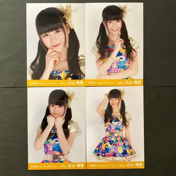 코미야마 하루카 AKB48 브로마이드 월별 4매 컴프 2