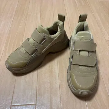 스나이델 베로크 스니커즈 베이지 23.5cm