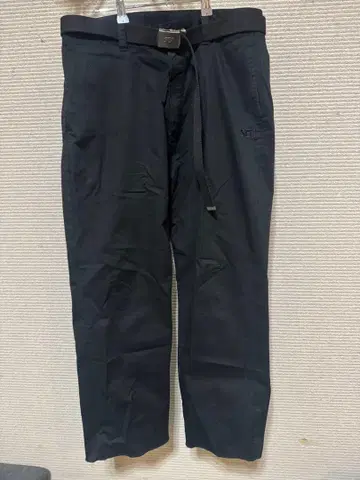 WIND AND SEA/치노 팬츠&GI 벨트/블랙/L