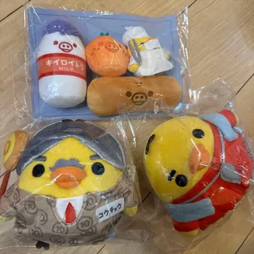 키이로이토리 학원 키이로이토리 스토어 키이로이토리 급식 봉제 인형 세트