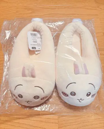 치이카와 (먼작귀) 마쉬멜로우 룸슈즈 토끼 빅 사이즈