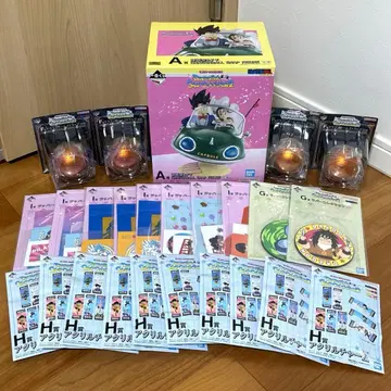 드래곤볼 제일복권 피규어 손오공 치치 SNAP COLLECTION