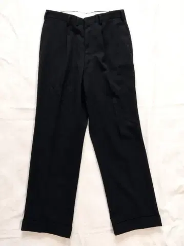 빈티지 울 슬랙스 블랙 50's