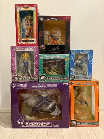 [ 미개봉 새상품 ] 드래곤볼 제일복권 6종 세트 + 덤 1종 레어