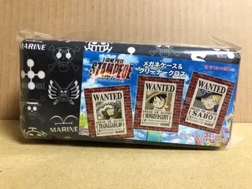 극장판 원피스 스탬피드 안경 케이스 & 클리너 크로스 /1