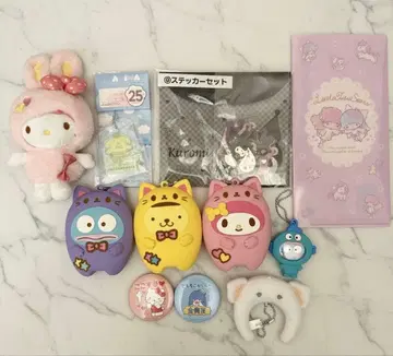 산리오 캐릭터 굿즈 세트