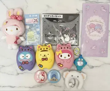 산리오 캐릭터 굿즈 세트