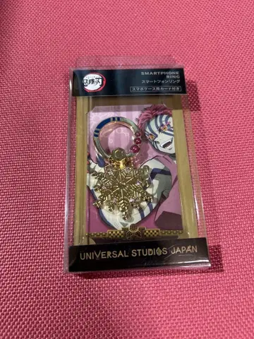 귀멸의 칼날 아카자 USJ 콜라보 유니버셜 스마트폰 링