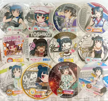 츠시마 요시코 요하네 러브 라이브 코스터 스쿠페스 세가 콜라보 카페