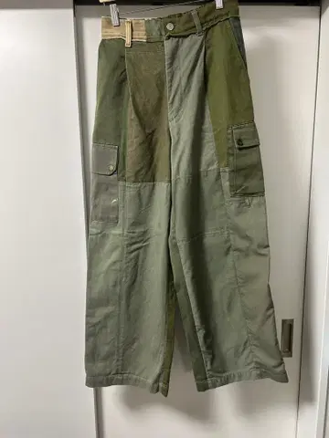 MAISON SPECIAL 패치워크 워크 팬츠 M 사이즈