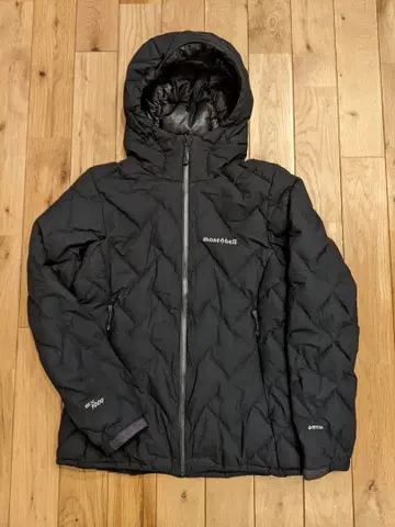 몽벨 다운 이그니스 다운 후드티 고어텍스 블랙 여성용