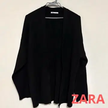 ZARA 오픈카디건 블랙