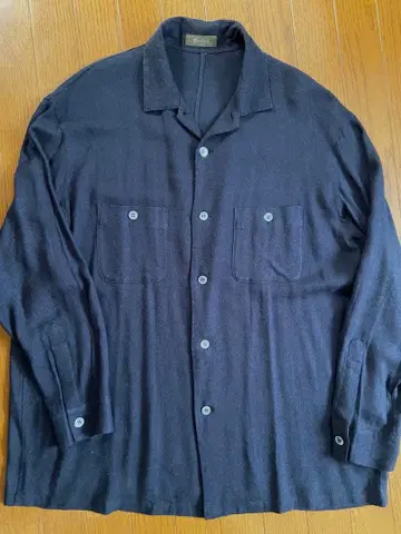 와이즈 포맨 Y's for men 레이온 실크 울 셔츠 일본제