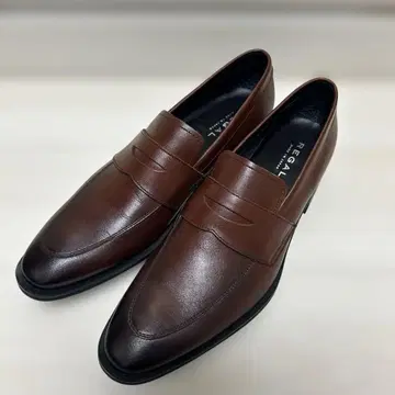 [ 새상품 미사용 ] 리갈 로퍼 소가죽 브라운