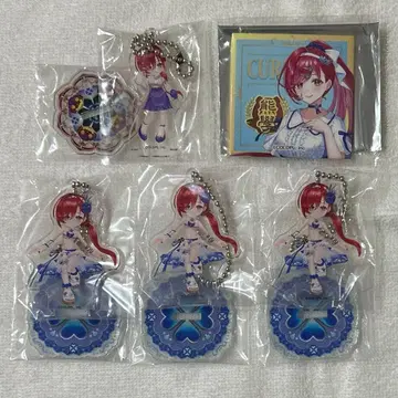 화이트 고양이 프로젝트 큐어 아크릴 스탠드 스퀘어 캔 마그넷 세트