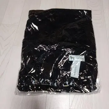 솔레이유 캐시미어 100% 블랙 머플러