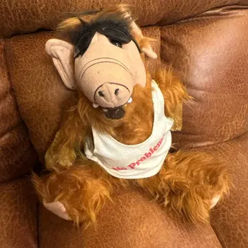 80년대 빈티지 ALF 봉제 인형 No Problem!