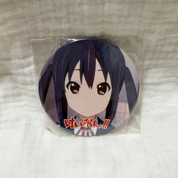 케이온 TBS 스토어 한정판 빅 배치 나카노 아즈사 캔뱃지 초레어