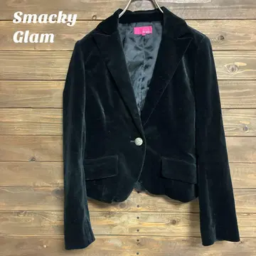 [ 스매키 글램 ] Smacky Glam 벨벳 자켓 M