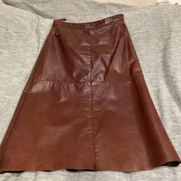 GAP 갭 GAP 가죽 하프 기장 타이트 스커트 여성용 M