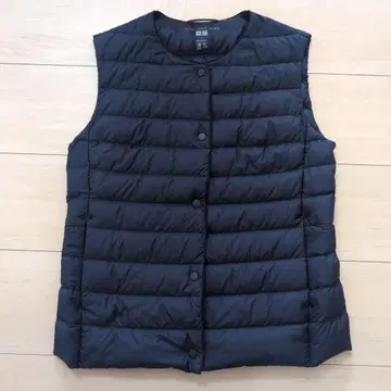 울트라 라이트 다운 베스트 네이비