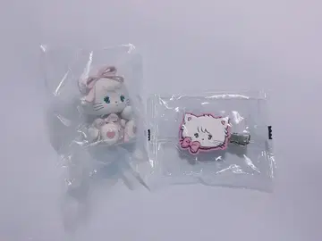 mikko 무스 가챠가챠 마스코트 피규어 통통 헤어 클립