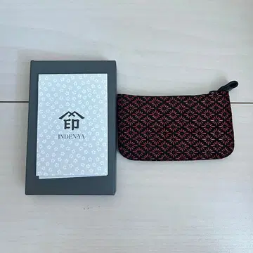 INDENYA 꽃무늬 코인 케이스