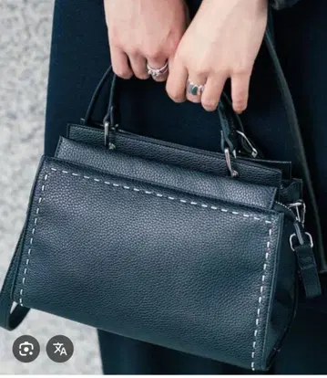 UNITED ARROWS 라인 스터드 보스턴 백