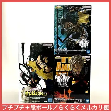 나의 히어로 아카데미아 바쿠고 카츠키 미도리야 이즈쿠 피규어 3점