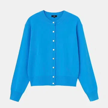 플라스테 UV컷 레이온 블렌드 메탈 버튼 가디건