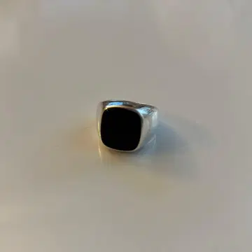 빈티지 오닉스 시그넷 반지