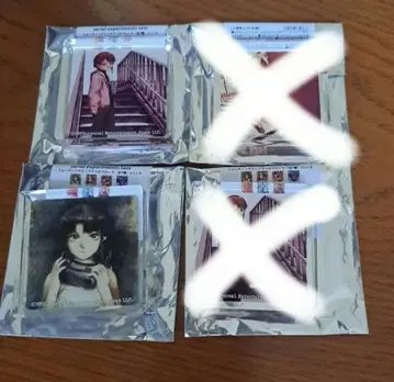 serial experiments lain 아크릴 블록 2점