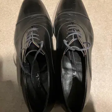 REGAL 블랙 레이스업 드레스 슈즈