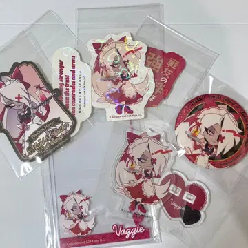 해즈빈 호텔 애니메이트 카페 바기 5종 세트 Hazbin Hotel