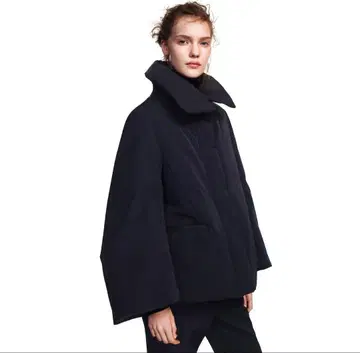 블랙 다운 자켓 J