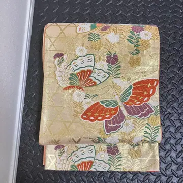 고급 순수 실크 후쿠로 오비 기모노 포멀 예복 후리소데 11-7