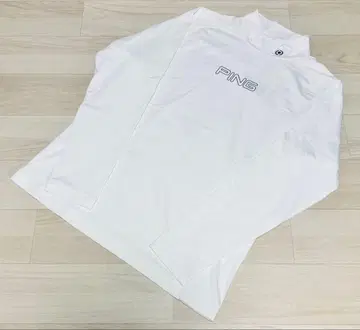 핑 골프 여성용 긴팔 셔츠 하이넥 셔츠 L 사이즈 새상품