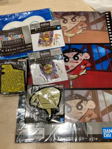 짱구는 못말려 제일복권 오마토메 6종 세트