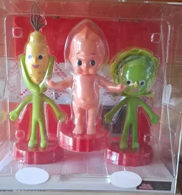 [큐피와 야채 친구들] 피규어 세트