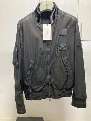 NEIL BARRETT MA1 내퍼 가죽 닐바렛 블랙 xs