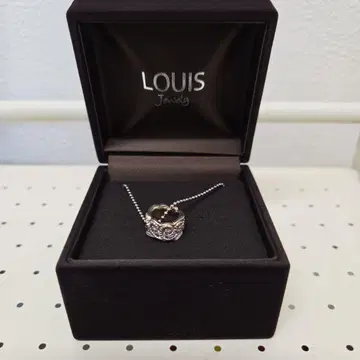 LOUIS 실버 목걸이 미사용 새상품 기프트
