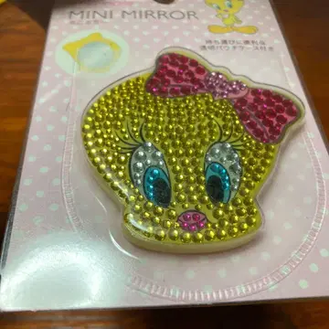 초레어 트위티 미니 거울 투명 케이스 포함 새상품 erikonail