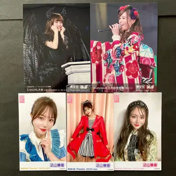 코미야마 하루카 AKB48 생사진 장공간의 생사진 2장 핑퐁 3장