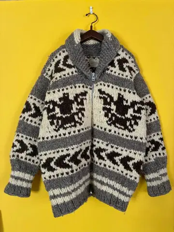 카우친 니트 스웨터 캐나다제