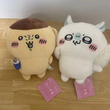 치이카와 (먼작귀) 음성 포함 봉제 인형 밤만쥬 모몽가